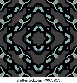 Abstract geometric backdrop. Vector illustration. Pattern for textile, pattern fills, web page background, surface textures.