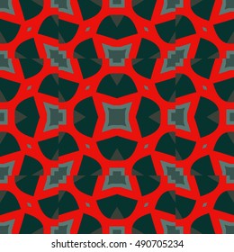 Abstract geometric backdrop. Vector illustration. Pattern for textile, pattern fills, web page background, surface textures.
