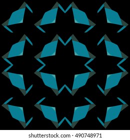 Abstract geometric backdrop. Vector illustration. Pattern for textile, pattern fills, web page background, surface textures.