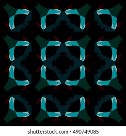 Abstract geometric backdrop. Vector illustration. Pattern for textile, pattern fills, web page background, surface textures.