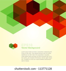 Abstract geometric background