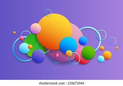 Abstract geometric background