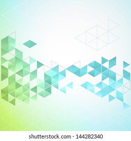 Abstract geometric background