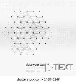 Abstract geometric background