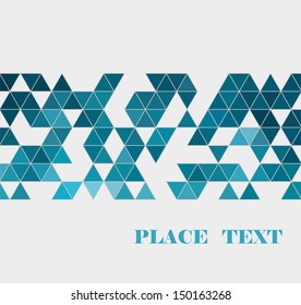 Abstract geometric background