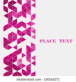 Abstract geometric background