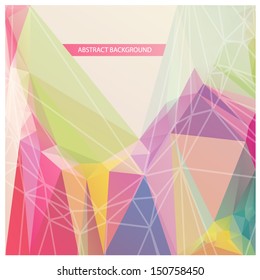 Abstract geometric background