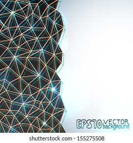 Abstract geometric background
