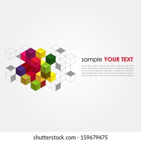 Abstract geometric background