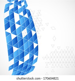 Abstract geometric background