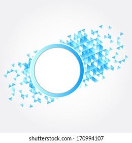 Abstract geometric background