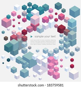 Abstract geometric background