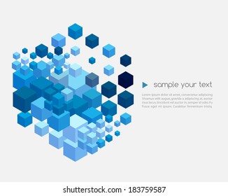 Abstract geometric background