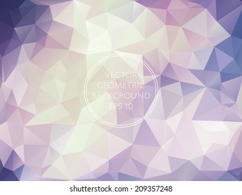 Abstract geometric background