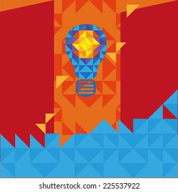 Abstract geometric background