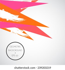 Abstract geometric background