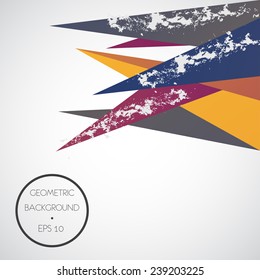 Abstract geometric background