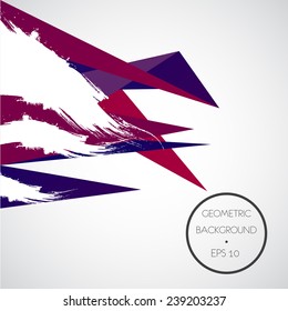 Abstract geometric background