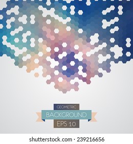 Abstract geometric background 