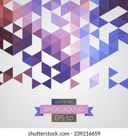 Abstract geometric background 