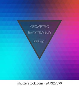 Abstract geometric background 