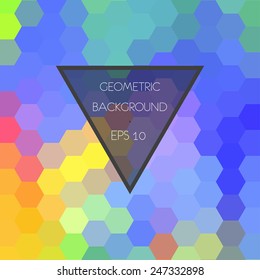Abstract geometric background