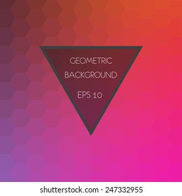 Abstract geometric background