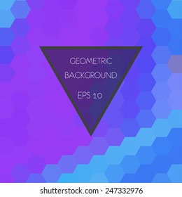 Abstract geometric background