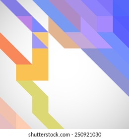 Abstract geometric background