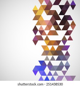 Abstract geometric background