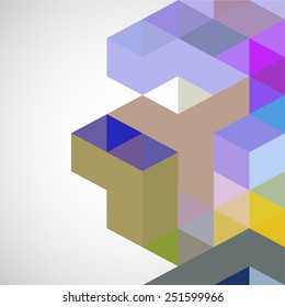 Abstract geometric background 
