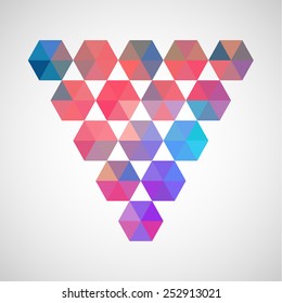 Abstract geometric background 