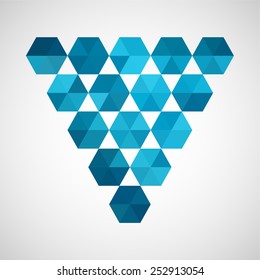 Abstract geometric background 