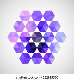 Abstract geometric background 