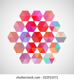 Abstract geometric background 
