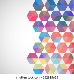 Abstract geometric background 