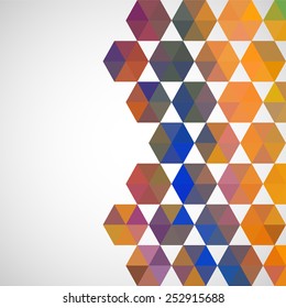 Abstract geometric background 