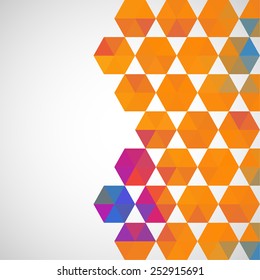 Abstract geometric background 