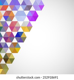 Abstract geometric background 