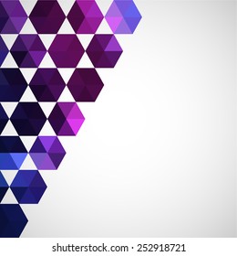 Abstract geometric background 