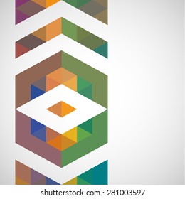 Abstract geometric background