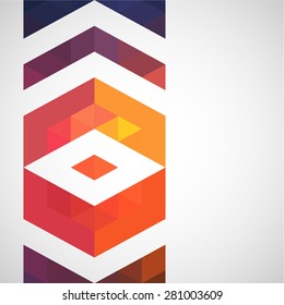 Abstract geometric background