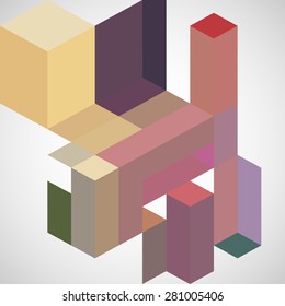 Abstract geometric background