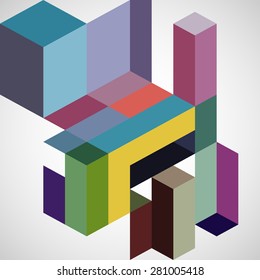 Abstract geometric background