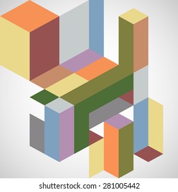 Abstract geometric background