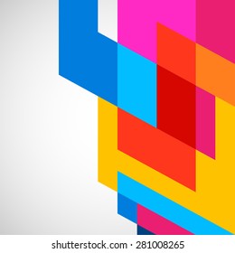 Abstract geometric background