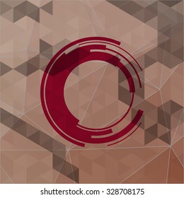 Abstract geometric background