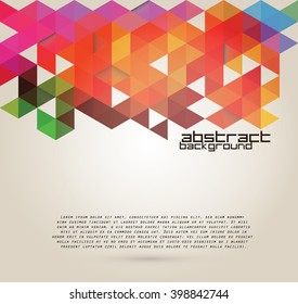 Abstract geometric background. 