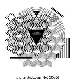 Abstract geometric background.