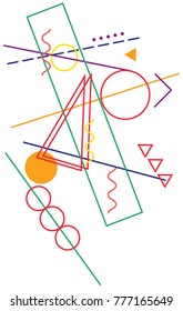 Abstract geometric background
